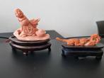 Coppia di sculture in Corallo - Koraal - China