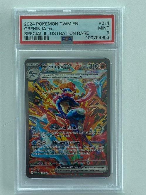 The Pokémon Company - 1 Graded card - Pokémon - Greninja -, Hobby en Vrije tijd, Verzamelkaartspellen | Pokémon