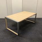 Tweedehands vergadertafel / bureau 180x94 cm, MDF blad licht, Huis en Inrichting, Gebruikt, Bureau