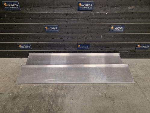 Wandschap | 2 niveaus | RVS | 180 cm, Zakelijke goederen, Horeca | Meubilair en Inrichting, Gebruikt