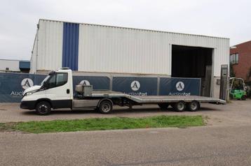 Veiling: Iveco 40C18 Diesel 2021 met Oplegger Veldhuizen beschikbaar voor biedingen