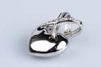 Pendentif - 18 carats Or blanc - 0.20ct. tw. Diamant