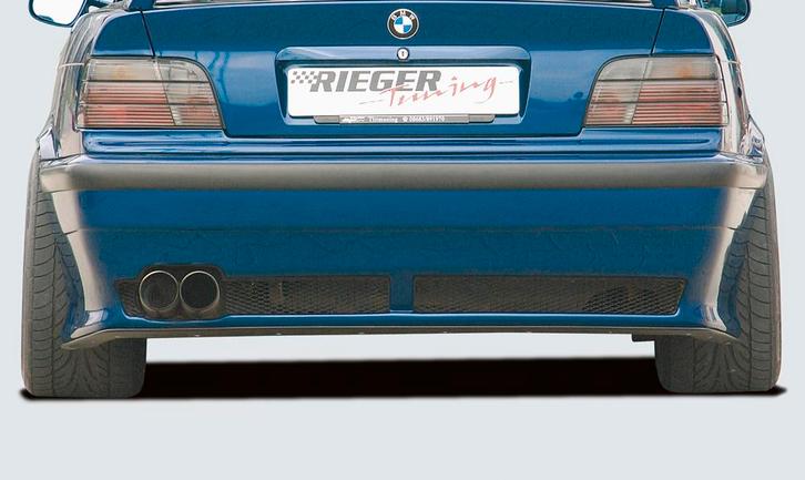 Rieger achterbumper RT04 | 3er E36 - Cabrio, Coupé, Lim., To, Auto-onderdelen, Carrosserie, Nieuw, BMW, Verzenden