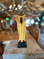 Naar C. Coenrad - Sculpture, Art Deco Uil - 25 cm - Fer
