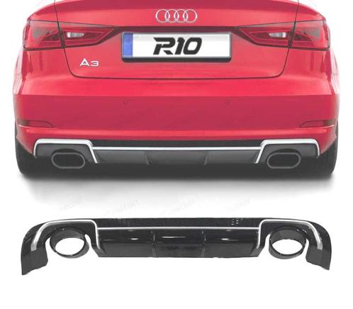 Diffuseur Pour Audi A3 V8 Sedan Look Rs3 13-15 + Embouts D´é, Auto-onderdelen, Carrosserie, Verzenden
