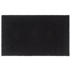 vidaXL Deurmat 90x150 cm getufte kokosvezel zwart, Tuin en Terras, Verzenden, Nieuw