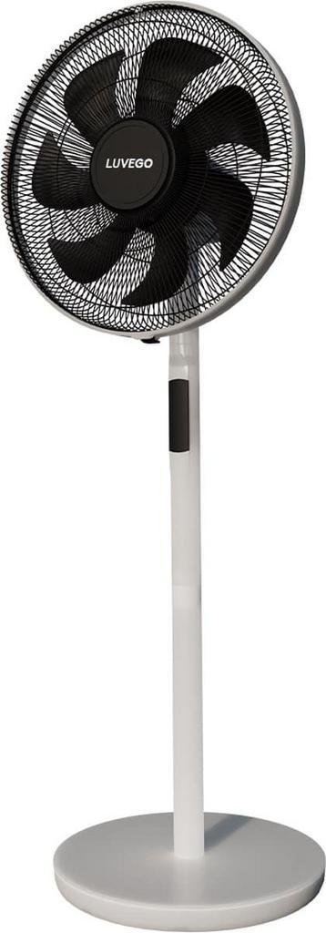 Luvego® Statief Ventilator Staand met Afstandsbediening -, Huis en Inrichting, Woonaccessoires | Klokken, Zo goed als nieuw, Verzenden