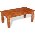 vidaXL Table basse Bois massif 110 x 60 x 45 cm, Verzenden, Neuf