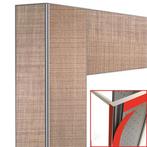Deco vitrine 216Lt. Teak - magnetisch, Verzenden, Nieuw in verpakking, Koelen en Vriezen