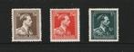 België 1955/1957 - Volledige series tussen 1955 en 1957 -, Postzegels en Munten, Postzegels | Europa | België, Gestempeld
