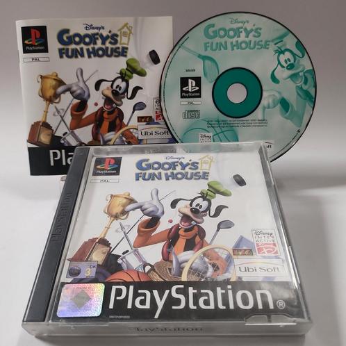 Disney Goofys Fun House Playstation 1, Consoles de jeu & Jeux vidéo, Jeux | Sony PlayStation 1, Enlèvement ou Envoi