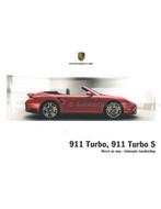 2011 PORSCHE 911 TURBO (S) BEKNOPT INSTRUCTIEBOEKJE, Autos : Divers, Modes d'emploi & Notices d'utilisation