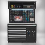 Datona Premium werkplaatsinrichting RVS met extra brede, Ophalen of Verzenden, Nieuw