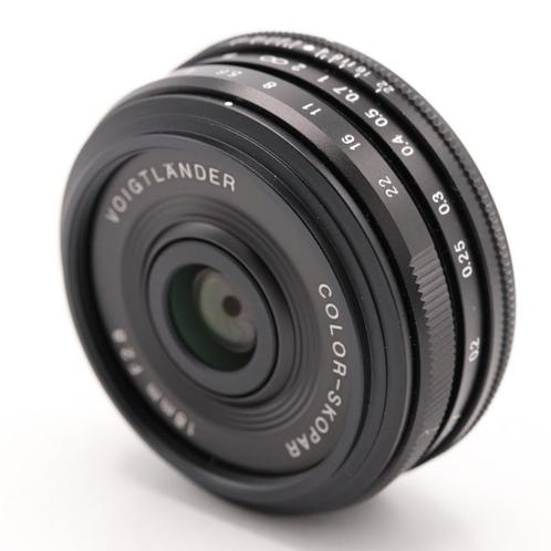 Voigtländer Color-Skopar 18mm F/2.8 Fujifilm X zwart, Audio, Tv en Foto, Foto | Lenzen en Objectieven, Ophalen of Verzenden