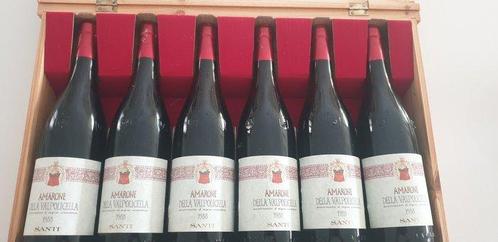 1988 Santi - Amarone della Valpolicella DOCG - 6 Bouteilles, Collections, Vins