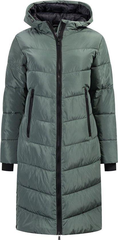 Kjelvik Lange Gewatteerde Jas Kiara Vrouwen - Maat 36 (Mode), Kleding | Dames, Jassen | Winter, Nieuw, Verzenden