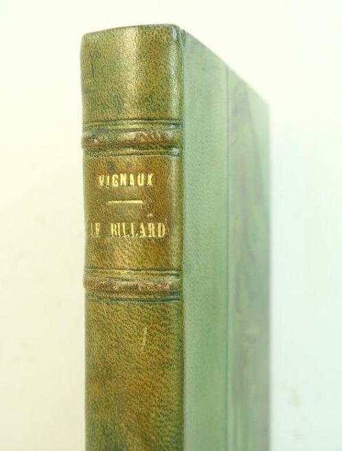 Maurice Vignaux - Le billard. (.) Préface de Desnar, Antiek en Kunst, Antiek | Boeken en Manuscripten