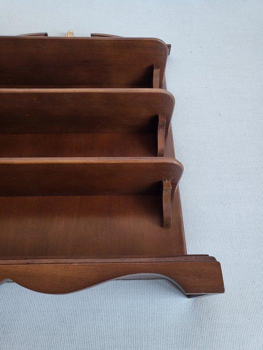 Présentoir mural / étagère de collection en bois – 4, Antiquités & Art, Curiosités & Brocante