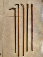 Wandelstok - Hout, Been, Metaal, Antiek en Kunst