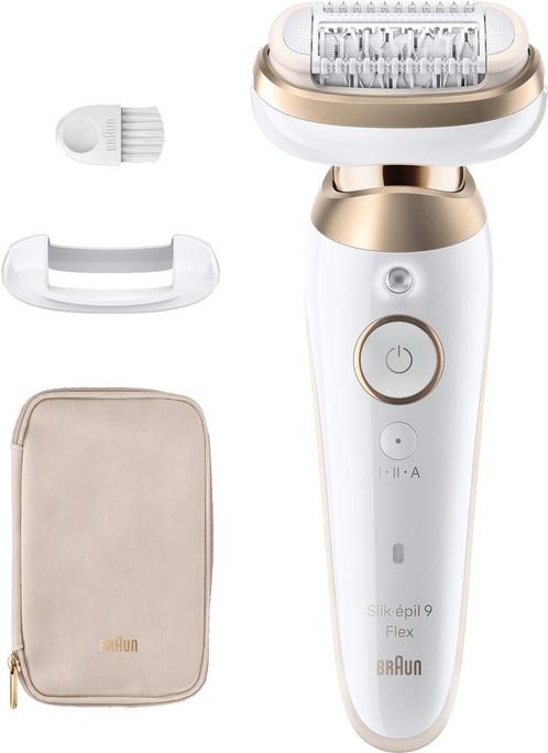 Braun Silk·épil 9 Flex 9-011 3D Wit/Goud Epilatoren, Elektronische apparatuur, Persoonlijke Verzorgingsapparatuur, Verzenden