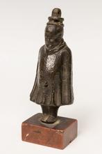 Oud-Romeins Bronzen Cucullatus-godheid Figuur - 9.8 cm