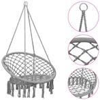 vidaXL Hangstoel 80 cm grijs, Kinderen en Baby's, Verzenden, Nieuw