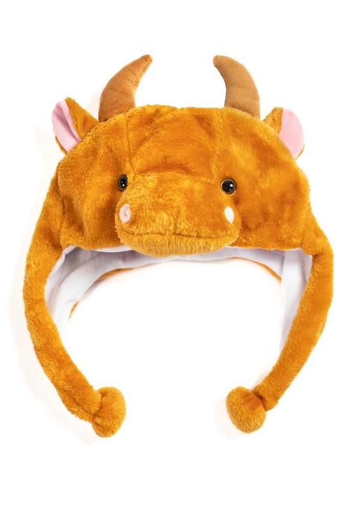 Muts Flappen Bruine Stier Laplander met Oortjes Bruin Koe Ho, Kinderen en Baby's, Kinderkleding | Petten en Hoeden, Nieuw, Ophalen of Verzenden
