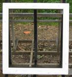 pvc raam , chassis , venster 75 x 79  3 dubbel glas, Kunststof, Minder dan 75 cm, Raamkozijn, Nieuw