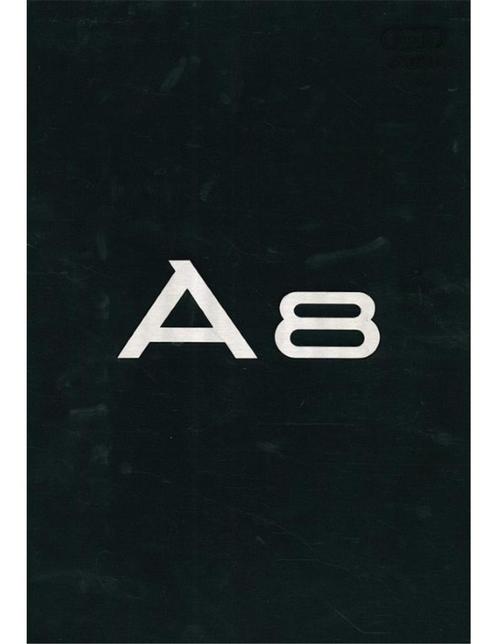 2002 AUDI A8 HARDCOVER PERSMAP DUITS, Boeken, Auto's | Folders en Tijdschriften