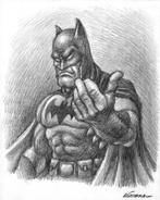 Joan Vizcarra - Batman - Original Drawing - Pencil Art, Livres