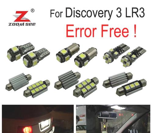 Kit 23 Ampoules Led Intérieur Pour Land Rover Discovery 3 Lr, Auto-onderdelen, Verlichting, Verzenden