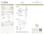 1 pcs Diamant (Natuurlijk gekleurd) - 0.91 ct - Ovaal -, Nieuw