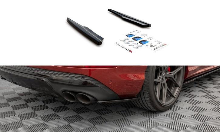Rear Side Splitter voor Audi SQ7 4M Facelift, Auto diversen, Tuning en Styling, Ophalen of Verzenden