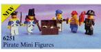 Lego Set - 6251 - Pirates - Pirate Mini Figures, Nieuw