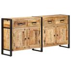 vidaXL Dressoir 172x35x80 cm massief mangohout, Huis en Inrichting, Verzenden, Nieuw