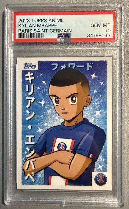 2023 Topps topps anime Kylian Mbappé, Marquinhos Limited, Verzamelen, Stickers