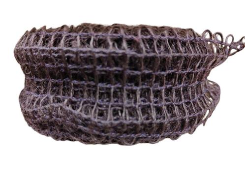 Juteband, +/- 5 cm. rol 10 m - jute 505 purple juteband 5cm., Huis en Inrichting, Woonaccessoires | Kunstplanten en Kunstbloemen
