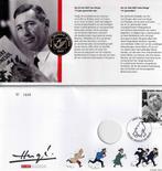 België 2007 - 1 Herdenkingspenninhg en zegel genummerd, en 7, Gestempeld