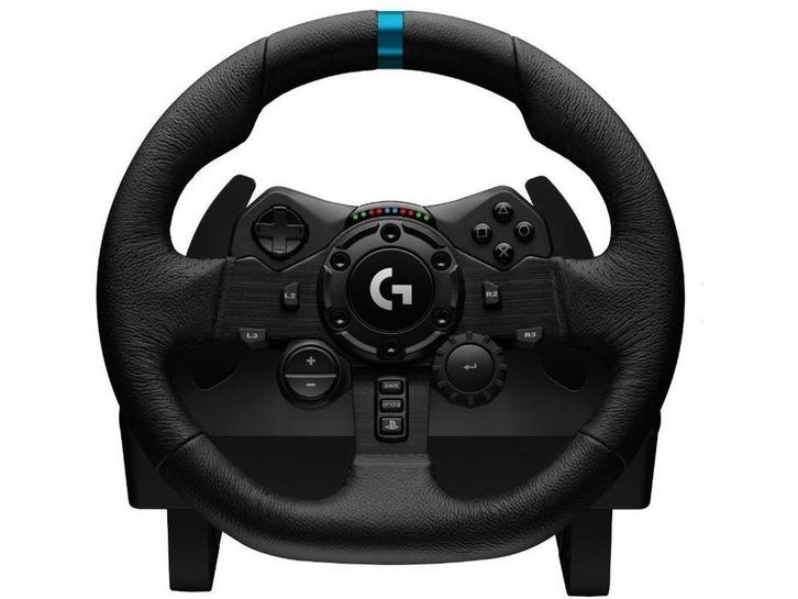 Logitech G923 - Racestuur met pedalen - TRUEFORCE feedback -, Games en Spelcomputers, Spelcomputers | Overige Accessoires, Zo goed als nieuw