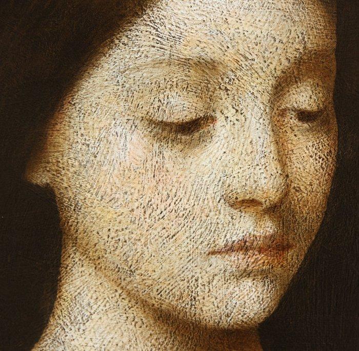 Michal Lukasiewicz - Study of Young Woman XV, Antiquités & Art, Art | Peinture | Moderne