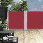 vidaXL Windscherm uittrekbaar 117x600 cm rood, Nieuw, Verzenden