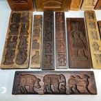 Assiette murale (14) - Speculaasplanken, Groot, Midden,, Antiek en Kunst