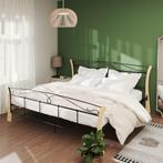 vidaXL Bedframe metaal zwart 200x200 cm, Verzenden, Nieuw