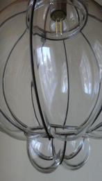 Vintage Venetiaanse plafondhanglamp - Lamp - Glas, Metaal, Antiek en Kunst