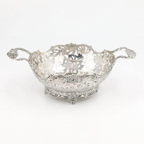 Zaanlandse Zilversmederij - Panier à bonbons - Argent 833, Antiek en Kunst, Antiek | Zilver en Goud