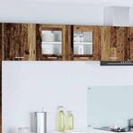 vidaXL Hangkast met opslag Oudhout 40 x 31 x 40 cm Bewerkt, Verzenden, Nieuw