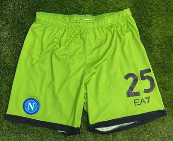 Napoli - Ligue de Champions - David Ospina match worn short