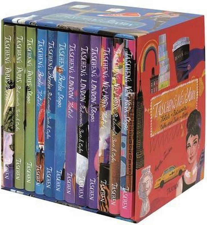 Taschen 4 Cities 9783836531795 B. Taschen, Boeken, Reisgidsen, Zo goed als nieuw, Verzenden