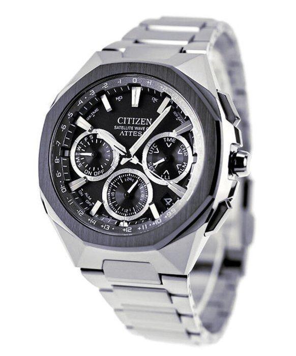 Citizen - Collezione Attesa Spaceship F950 Satellite Wave, Handtassen en Accessoires, Horloges | Heren