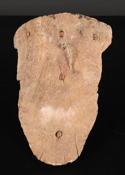 Oude Egypte, Ptolemeïsch Houten mummie-masker 30,00 cm, Collections, Minéraux & Fossiles